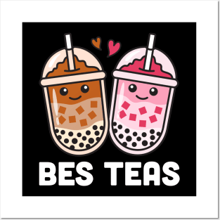 Bes Teas Besties Cute Kawaii Posters and Art